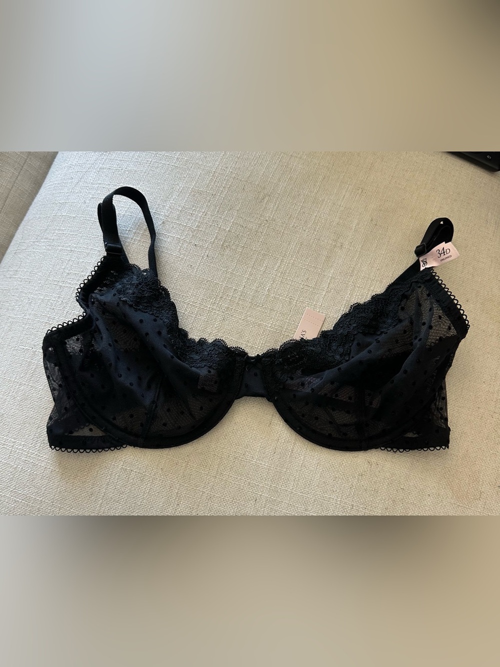 NWT VICTORIA'S SECRET Tease Lace Unlined Demi Bra